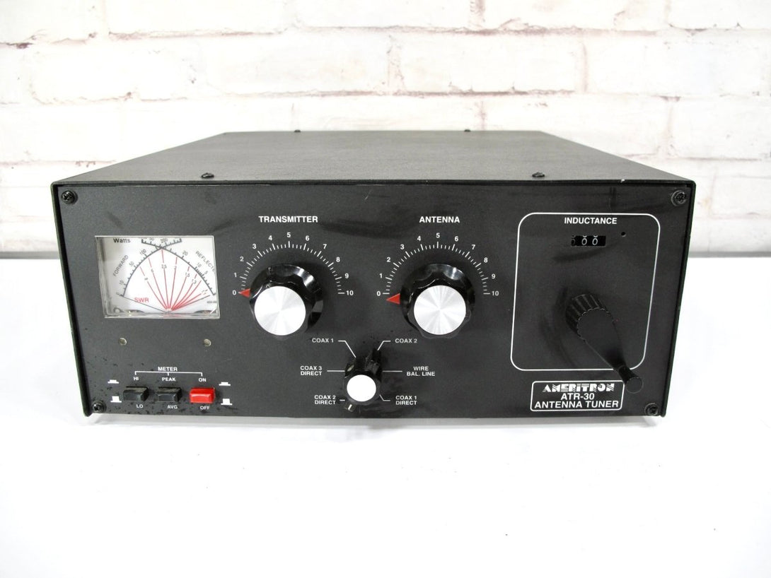 Ameritron ATR - 30 Antenna Tuner HF Edgeroller 3kW, 110/220VAC - ZeereeZ
