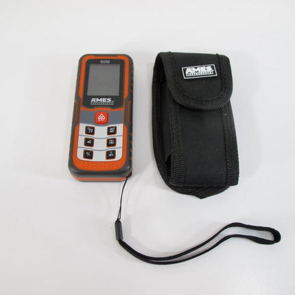 Ames 60M LCD Display 200 Ft. Laser Distance Meter - ZeereeZ