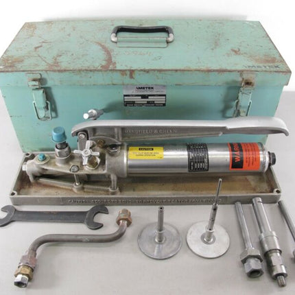Ametek 10 - 5525 Dead Weight Pressure Tester Test Kit - ZeereeZ