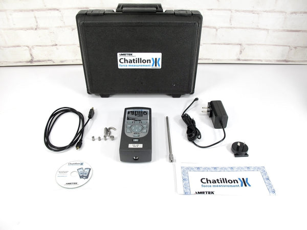 Ametek Chatillon DFE II 100LBF 500N Digital Force Gauge Scale DFE2 - ZeereeZ