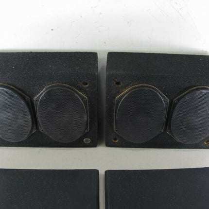 AmpliVox S1201 Portable PA Audio Passive Dual Module Companion Speaker Pair Set - ZeereeZ