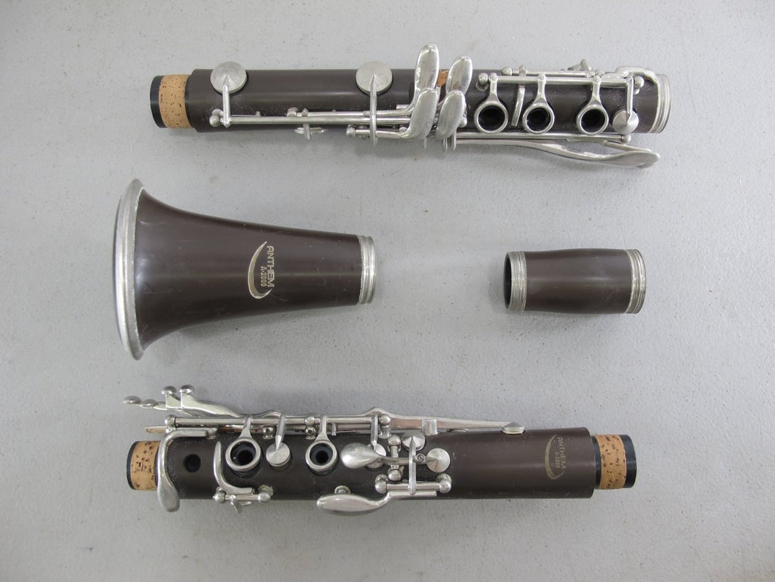 Anthem A - 2000 Bb Student Model Open Hole Clarinet with Case - ZeereeZ