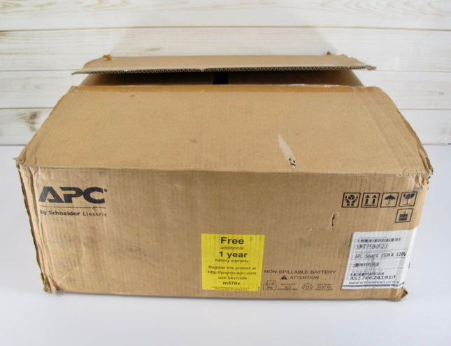 APC 750VA Smart - UPS Rackmount Sine Wave UPS SMT750RM2U 500 Watt - ZeereeZ