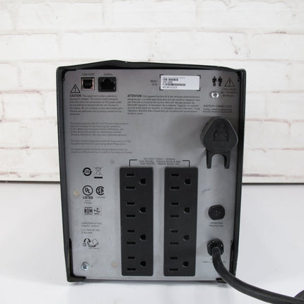 APC SMC1000 Smart - UPS Power Backup LCD 1000VA 120V Tower No Batts - ZeereeZ