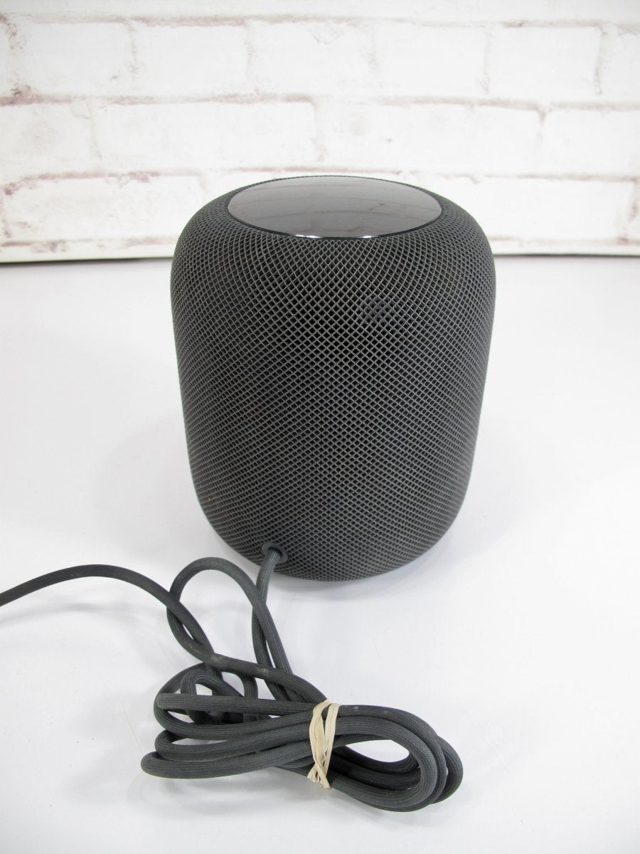 Apple HomePod Large Smart Siri Voice Controlled Smart Speaker Space Grey - ZeereeZ