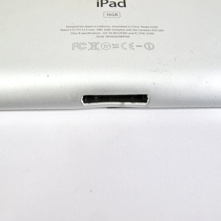 Apple iPad 2 2nd Gen Generation 16GB Wi - Fi 9.7" Tablet - ZeereeZ