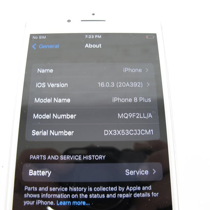 Apple iPhone 8 Plus 64 GB Smartphone Cricket - ZeereeZ