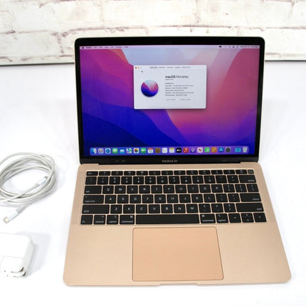 Apple Macbook Air Rose Gold 1.6GHz i5 8GB 256GB SSD Monterey - ZeereeZ