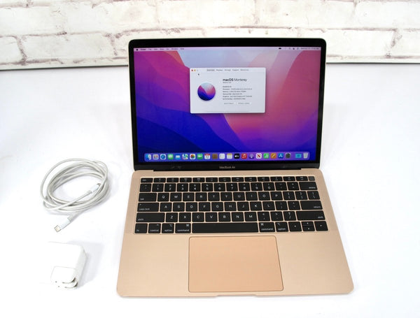 Apple Macbook Air Rose Gold 1.6GHz i5 8GB 256GB SSD Monterey - ZeereeZ