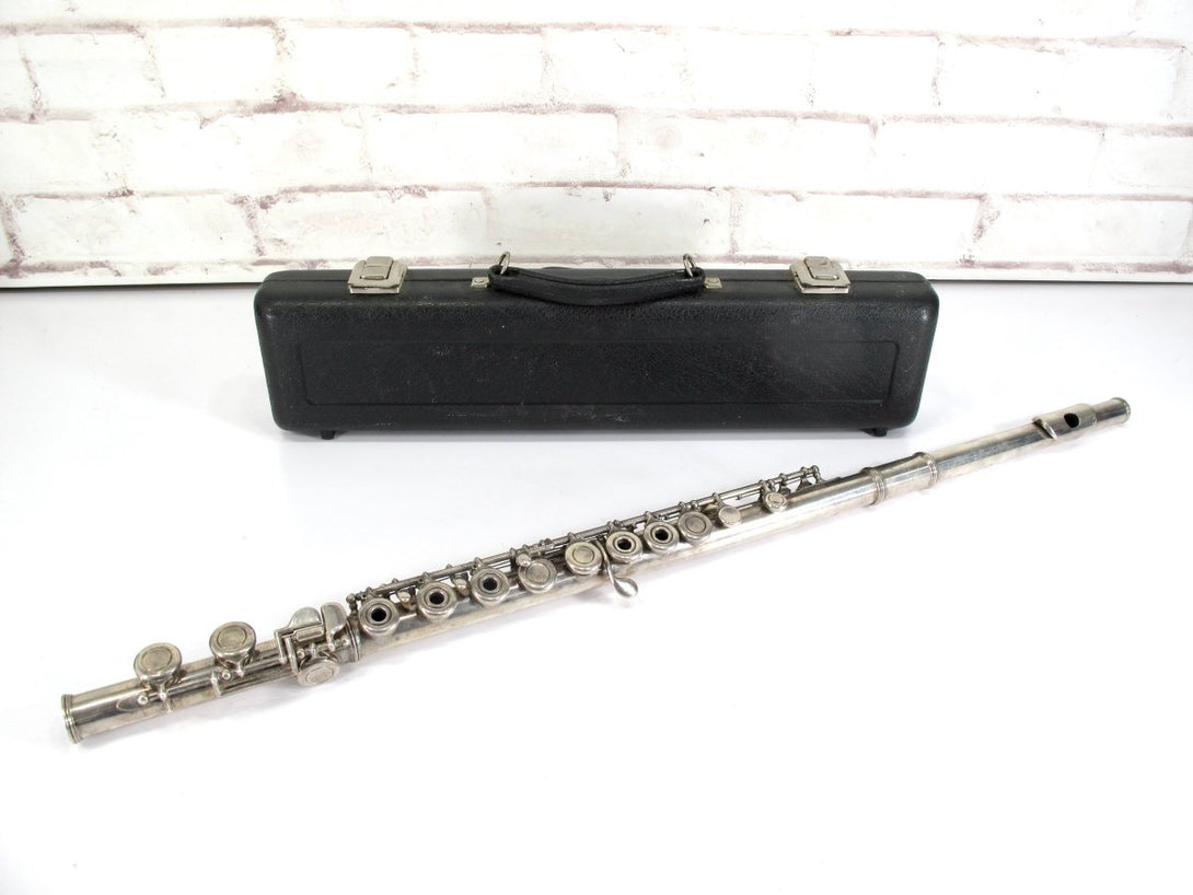 Armstrong 80 Sterling Silver Open Hole C Foot Flute - ZeereeZ