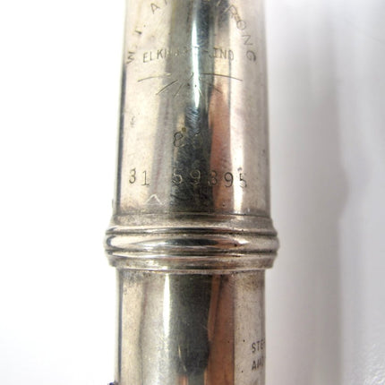 Armstrong 80 Sterling Silver Open Hole C Foot Flute - ZeereeZ