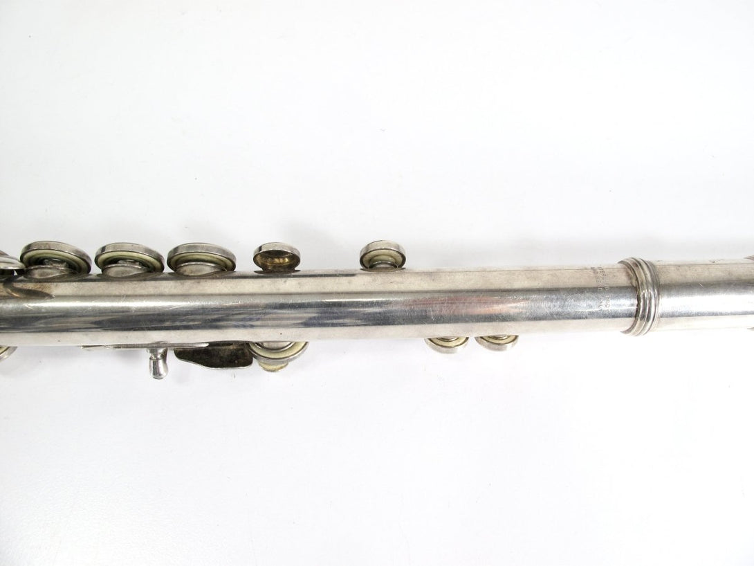 Armstrong 80 Sterling Silver Open Hole C Foot Flute - ZeereeZ