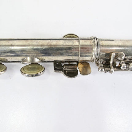 Armstrong 80 Sterling Silver Open Hole C Foot Flute - ZeereeZ