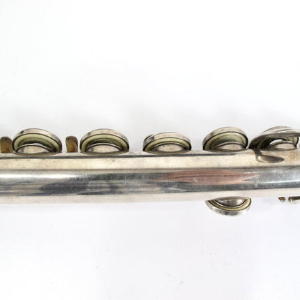 Armstrong 80 Sterling Silver Open Hole C Foot Flute - ZeereeZ