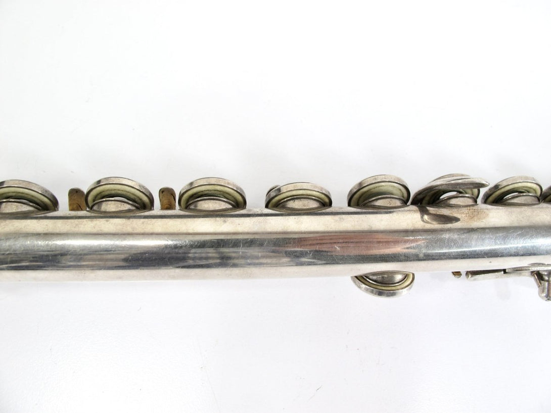 Armstrong 80 Sterling Silver Open Hole C Foot Flute - ZeereeZ