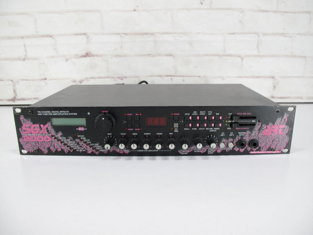 ART SGX 2000 Express 1990s Tube Preamp Multi Effects Processor - ZeereeZ