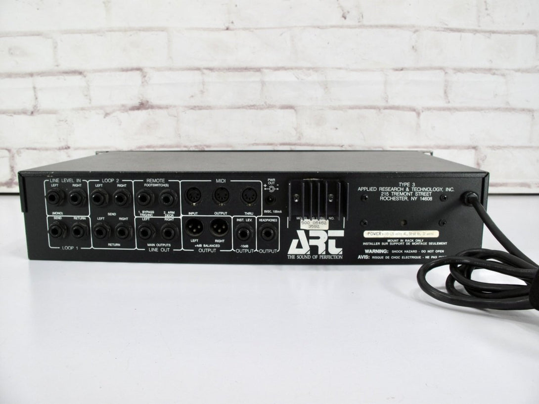 ART SGX 2000 Express 1990s Tube Preamp Multi Effects Processor - ZeereeZ