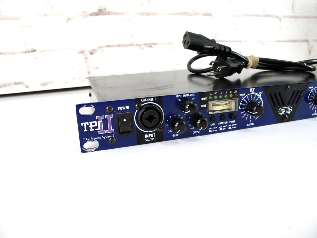 ART TPS II Tube Preamp System Two Channel Voiced Valve Preamplifier - ZeereeZ