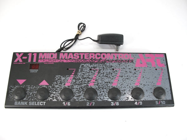 ART X - 11 MasterControl Guitar PEffectsMIDI Cprocessor ontrol Pedal - ZeereeZ