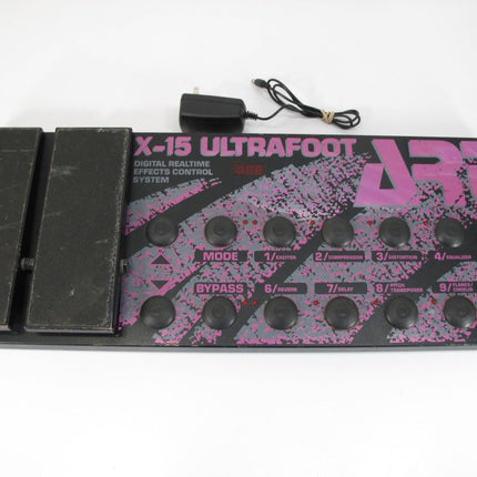 ART X - 15 Ultrafoot Digital Effects Processor Control System MIDI Pedal - ZeereeZ