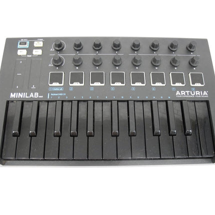 Arturia MINILAB MKII Deep Black 25 Key Keyboard Controller - ZeereeZ