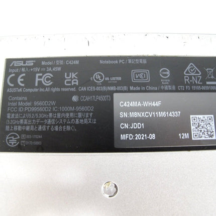 ASUS Chromebook C424M 14" HD Intel Celeron N4020 1.1GHz, 4GB RAM, 64GB eMMC - ZeereeZ