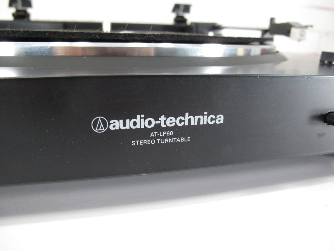 Audio Technica AT - LP60 Fully Auto Belt Drive Stereo Phono/Line Level Turntable - ZeereeZ