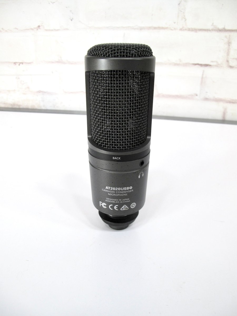 Audio - Technica AT2020USB+ Cardioid Studio Condenser USB Microphone - ZeereeZ