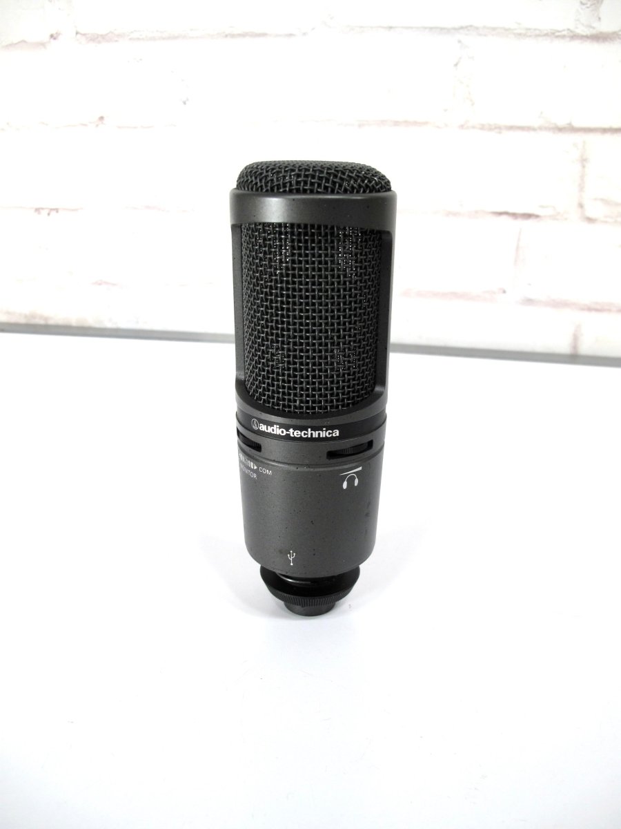 Audio - Technica AT2020USB+ Cardioid Studio Condenser USB Microphone - ZeereeZ