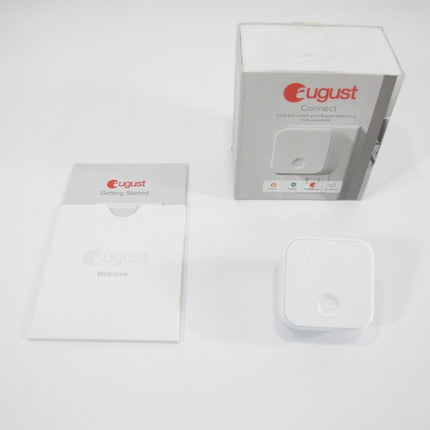 August AUG - AC02 Connect Wi - Fi Bridge - Alexa,Google Assistant, August Smart Lock - ZeereeZ