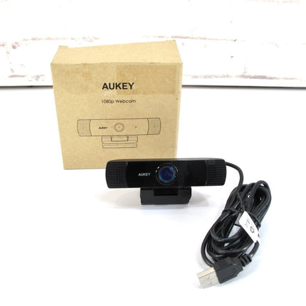 AUKEY Webcam 1080P Full HD Stereo Microphone Web Camera Video Chat - ZeereeZ