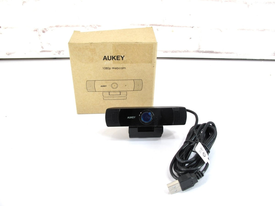 AUKEY Webcam 1080P Full HD Stereo Microphone Web Camera Video Chat - ZeereeZ