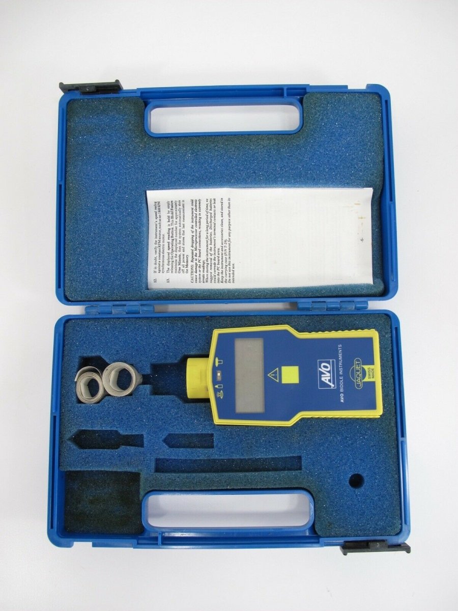 Avo Biddle Instruments AVO Biddle Handheld Digital Meter Hand Tachometer – ZeereeZ