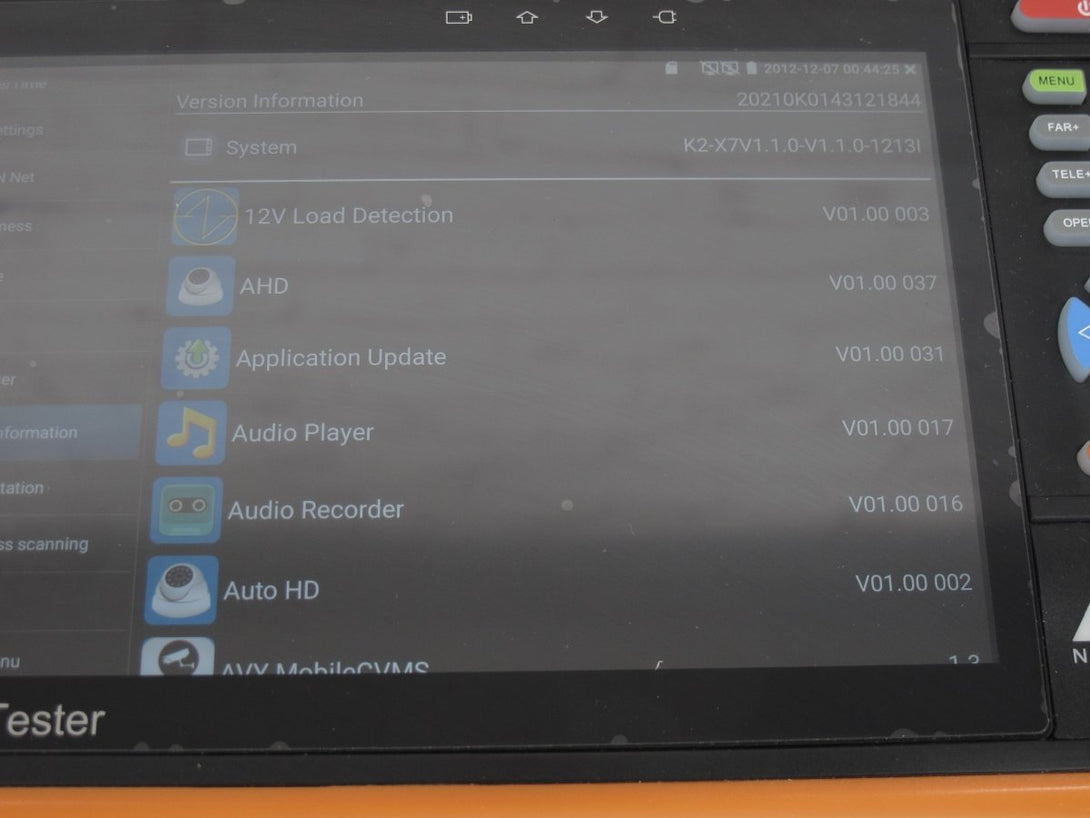 Avycon AIVO - 70A4K 7" Touch Screen All - In - One Network & Camera Tester - ZeereeZ