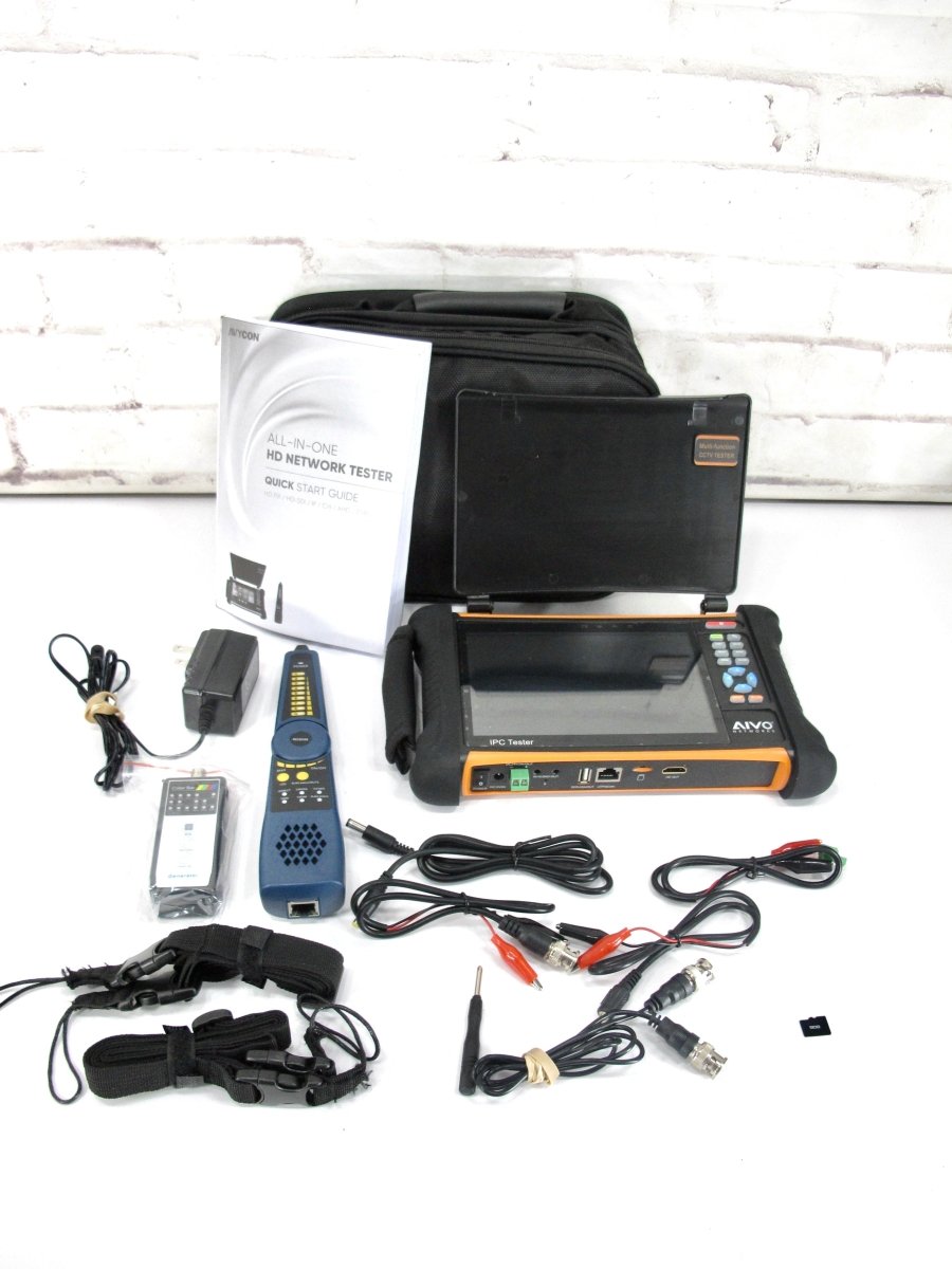 Avycon AIVO - 70A4K 7" Touch Screen All - In - One Network & Camera Tester - ZeereeZ