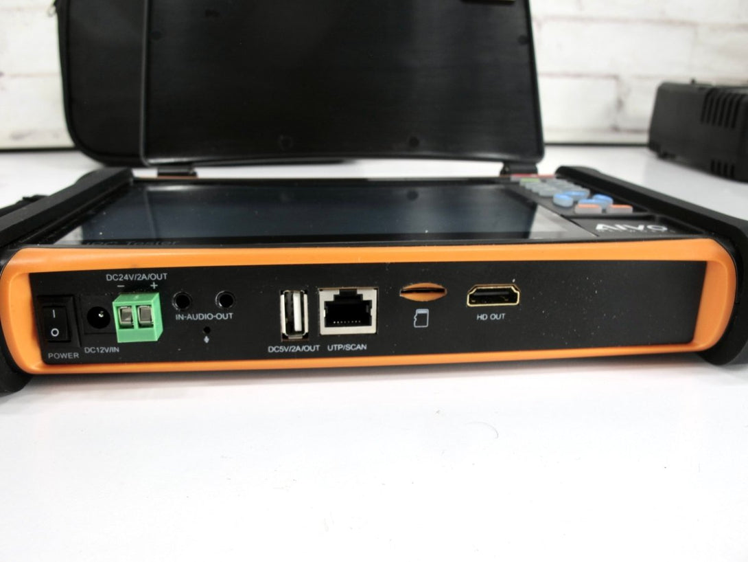 Avycon AIVO - 70A4K 7" Touch Screen All - In - One Network & Camera Tester - ZeereeZ
