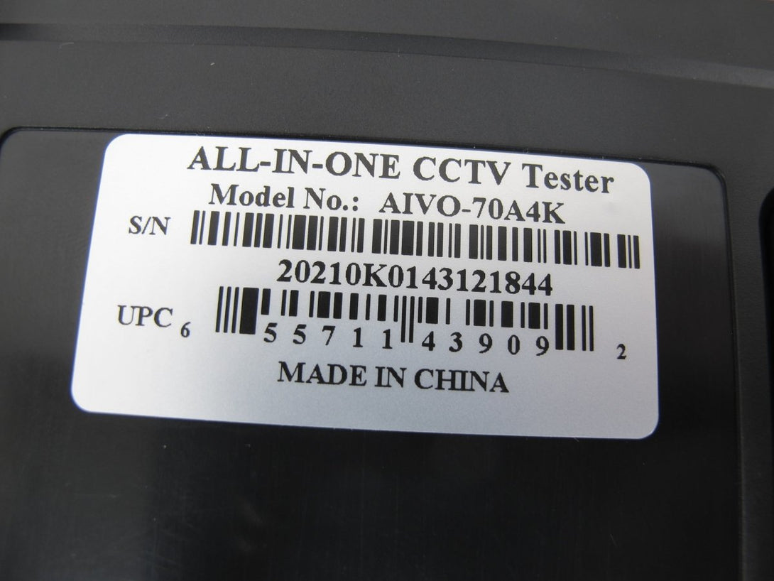 Avycon AIVO - 70A4K 7" Touch Screen All - In - One Network & Camera Tester - ZeereeZ