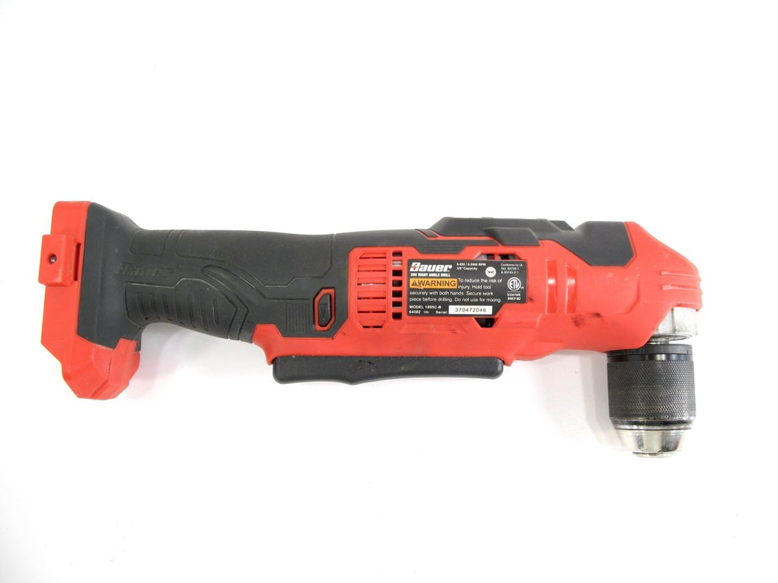 Bauer 1895C - B 20V HyperMax Lithium 3/8” Right Angle Drill Tool Only - ZeereeZ