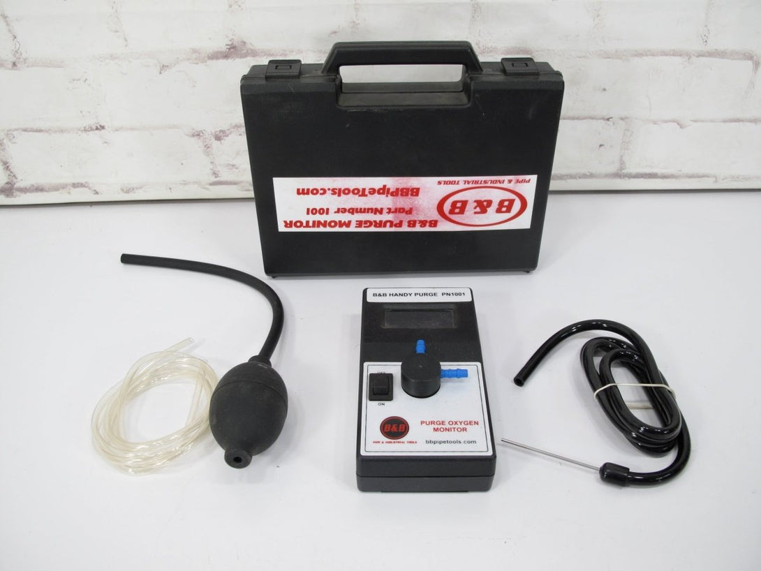 B&B Pipe Tools Handy Purge 1001 Purge Oxygen Monitor Device - ZeereeZ