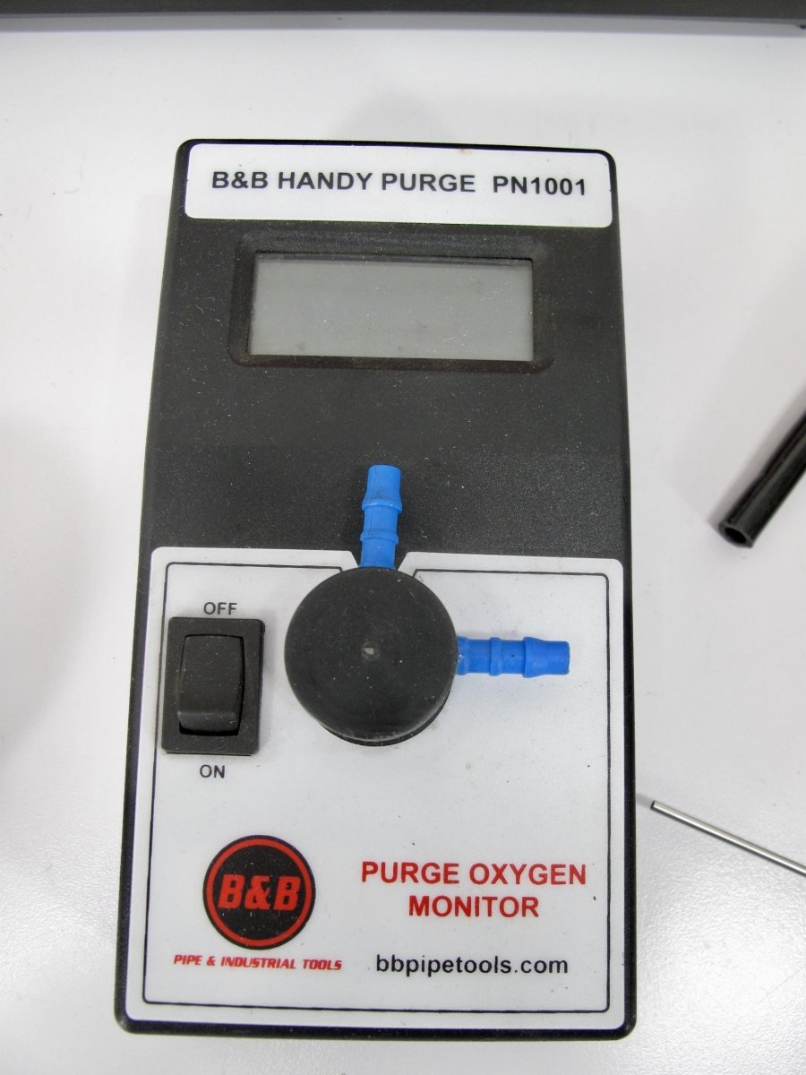 B&B Pipe Tools Handy Purge 1001 Purge Oxygen Monitor Device - ZeereeZ