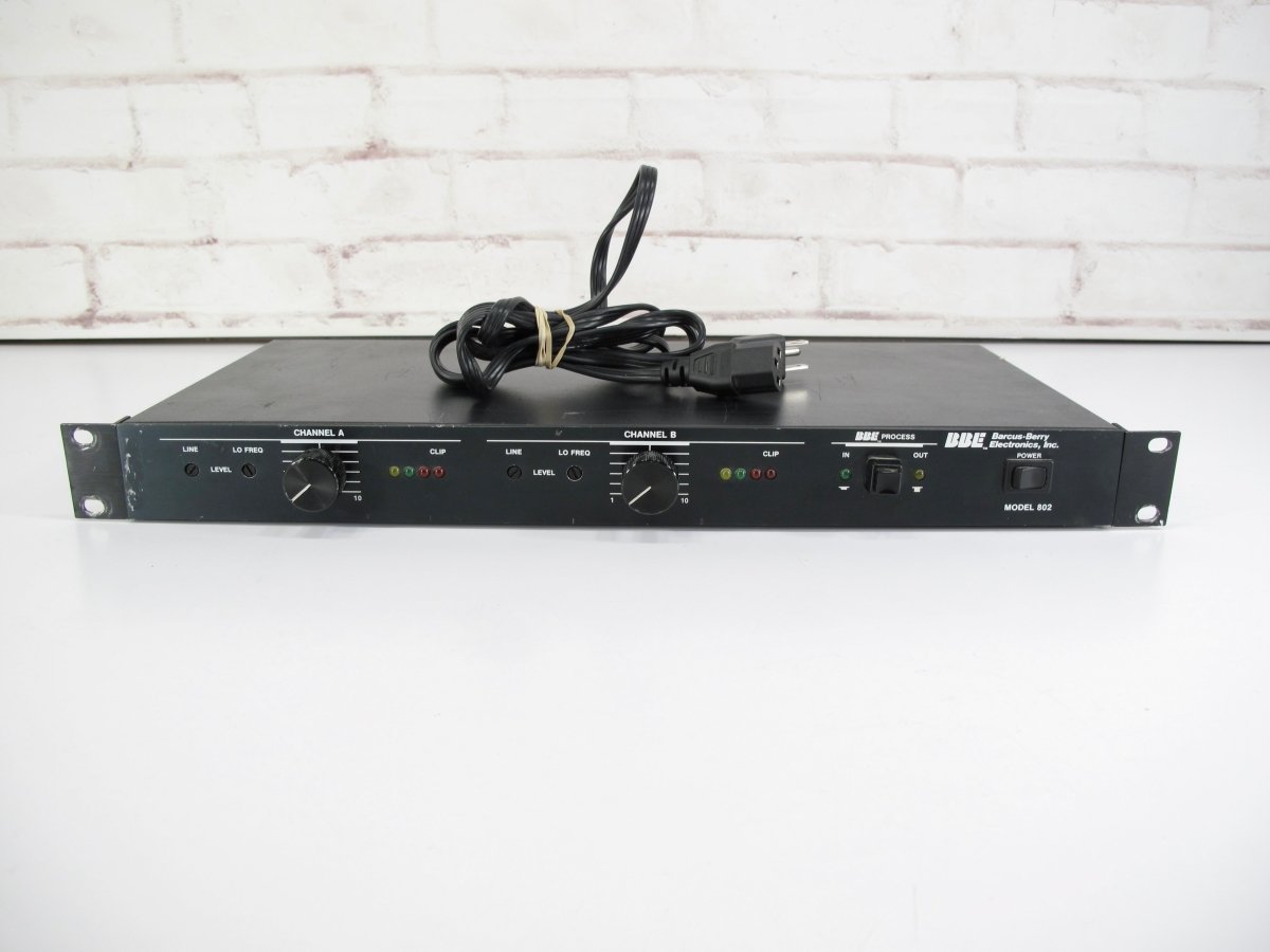 BBE 802 Professional Sonic Maximizer Phase Correcting Crossover