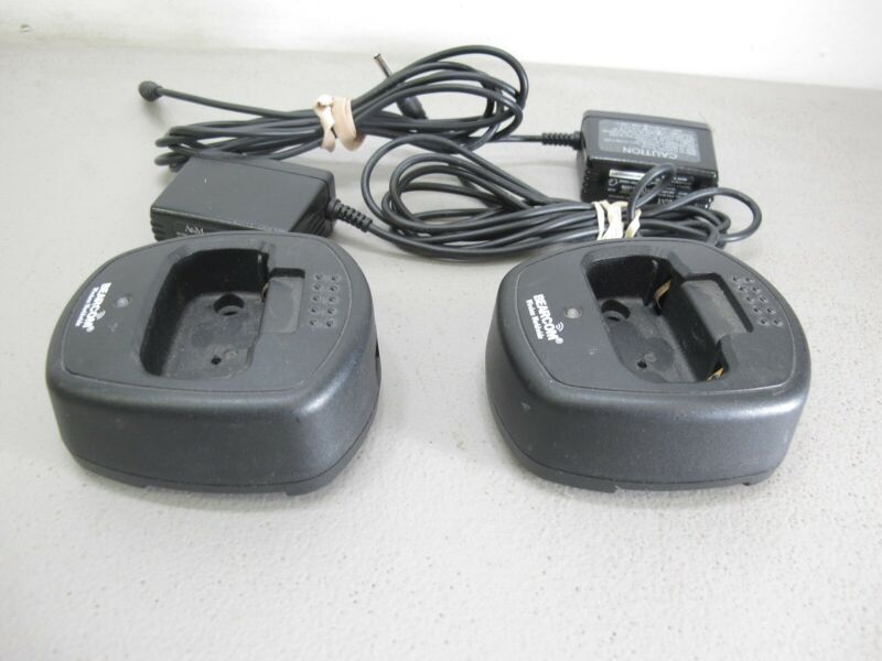 Bearcom Tekk DC - 100 Walkie Talkie Charger Bases Docks with Power Adapters - ZeereeZ