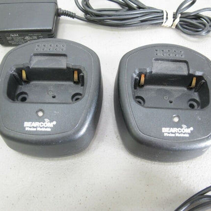 Bearcom Tekk DC - 100 Walkie Talkie Charger Bases Docks with Power Adapters - ZeereeZ
