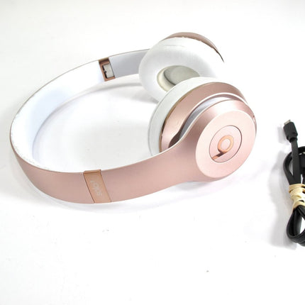 Beats By Dr Dre Solo3 Bluetooth Wireless Rose Gold Headphones A1796 - ZeereeZ