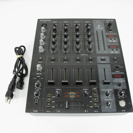 Behringer DJX750 Professional 4 - channel DJ Mixer - ZeereeZ