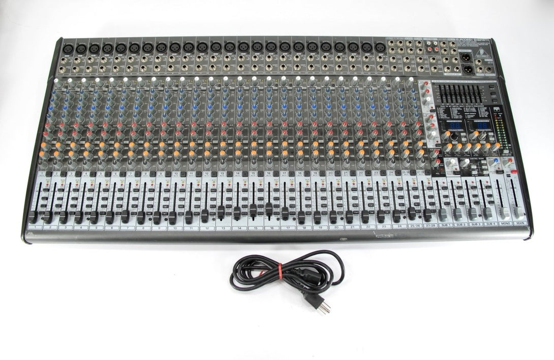 Behringer Eurodesk SX3242FX 32 Input 4 Bus Mixer with Effects - ZeereeZ