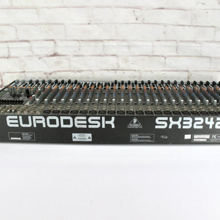 Behringer Eurodesk SX3242FX 32 Input 4 Bus Mixer with Effects - ZeereeZ