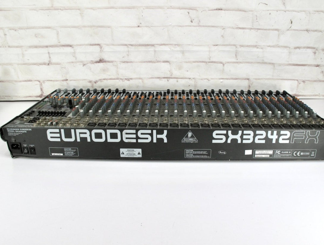 Behringer Eurodesk SX3242FX 32 Input 4 Bus Mixer with Effects - ZeereeZ