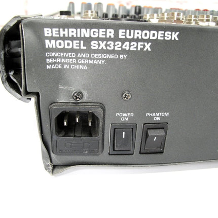 Behringer Eurodesk SX3242FX 32 Input 4 Bus Mixer with Effects - ZeereeZ