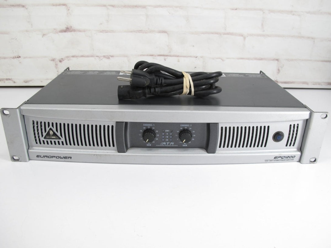 Behringer EuroPower EPQ1200 Stereo Power Amplifier 1200 Watts - ZeereeZ